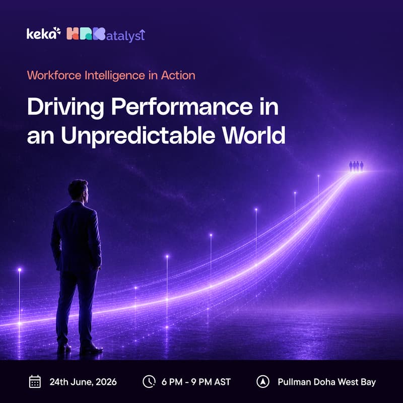Cover Image for Workforce Intelligence in Action: Doha Chapter| Keka HR Katalyst