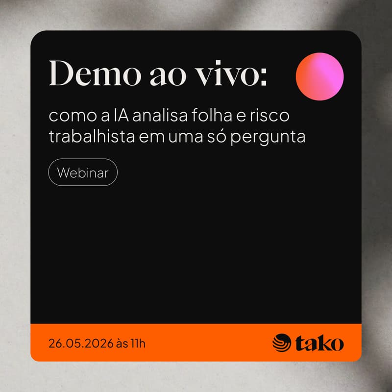 Cover Image for Demo ao vivo: como a IA analisa folha e risco trabalhista em uma só pergunta