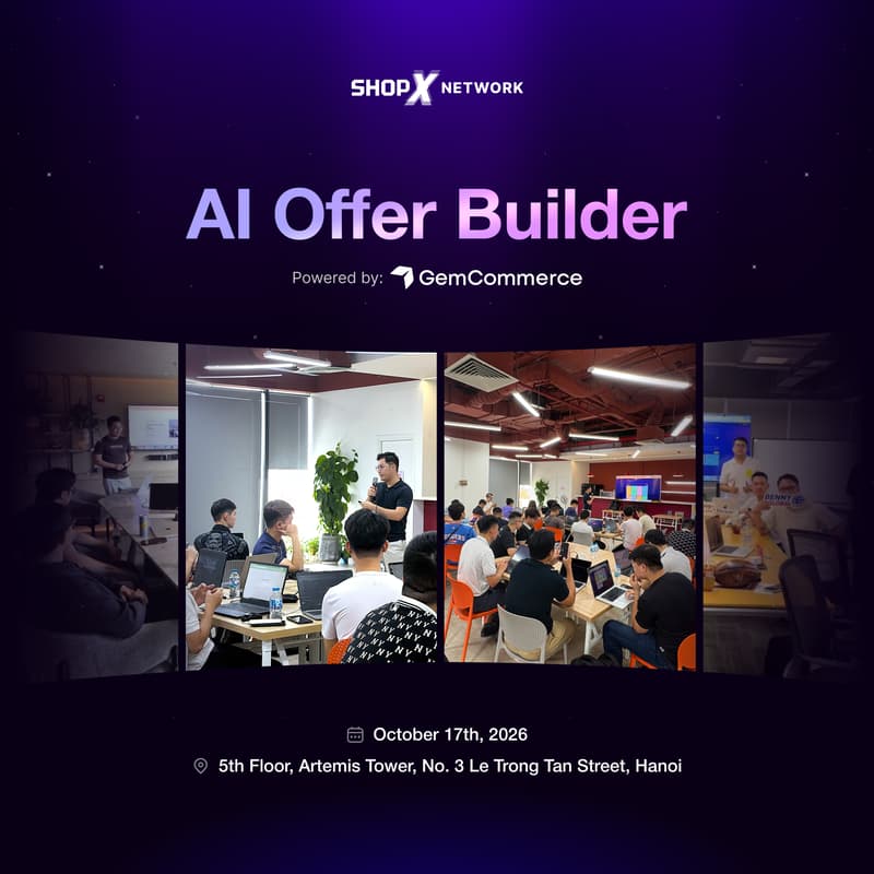 Cover Image for [ShopX Network] Buildathon: AI Offer Builder