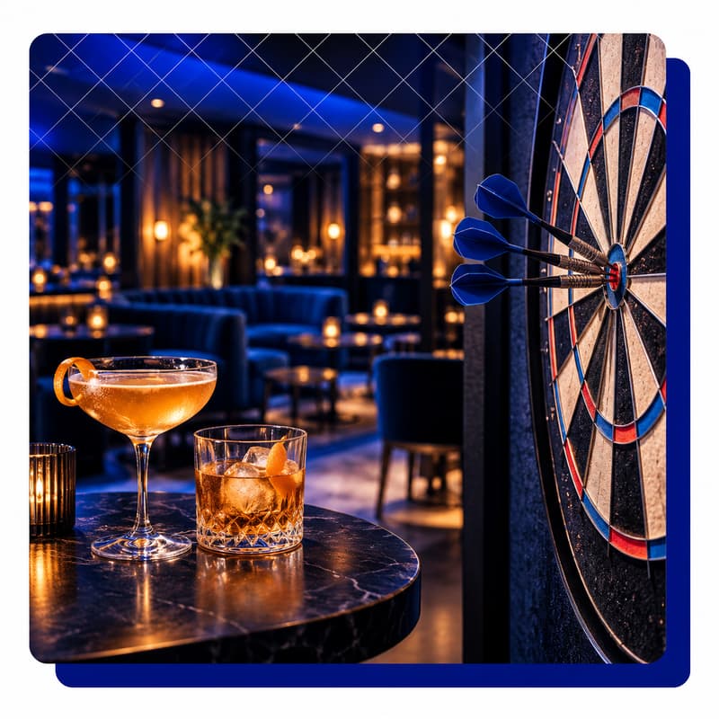 Cover Image for Recovery Cocktail | Private Happy Hour at Flight Club Las Vegas
