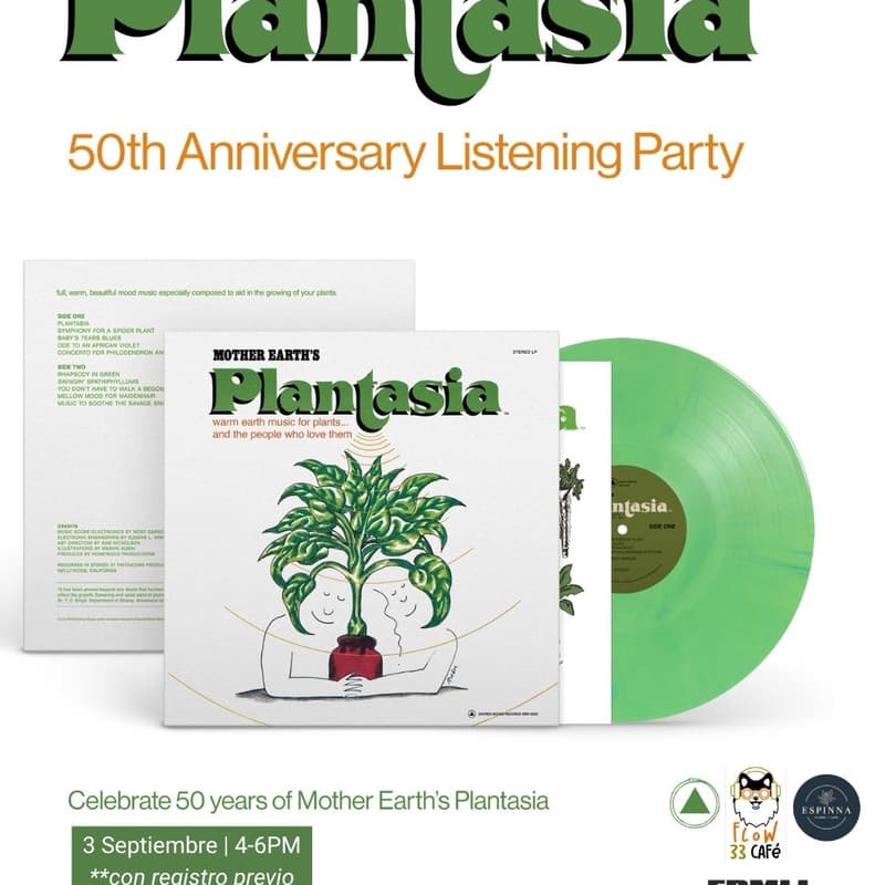 Cover Image for Sesión de Esucha: Plantasia 50 Años- CDMX 🌱