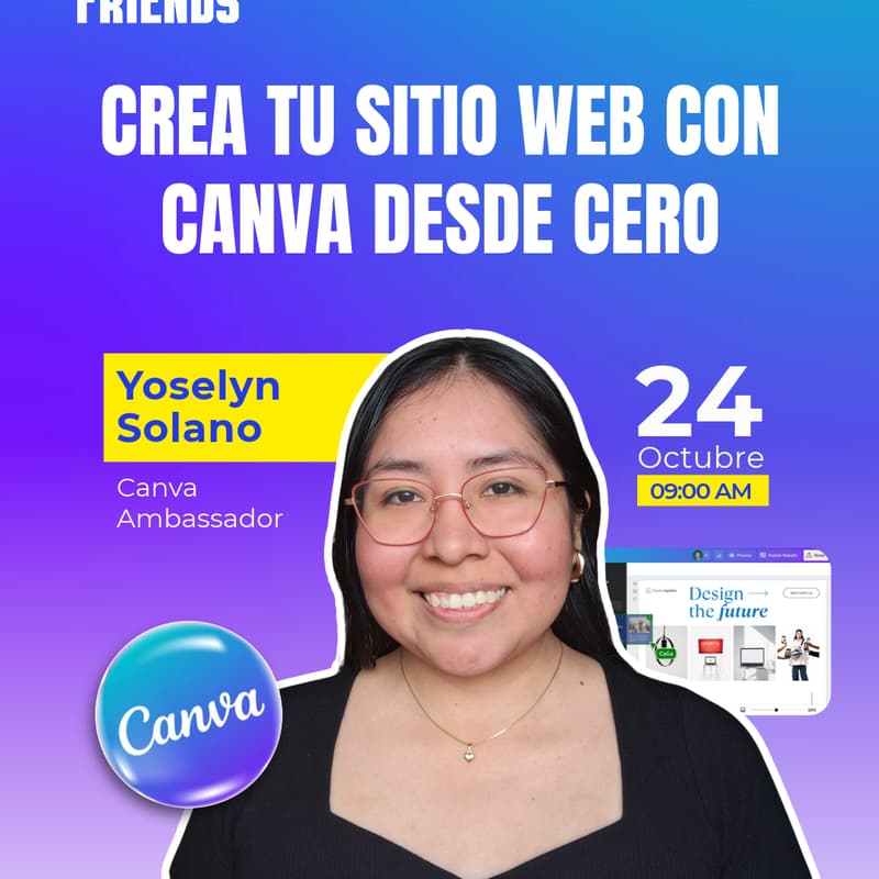 Cover Image for CREA TU SITIO WEB CON CANVA DESDE CERO