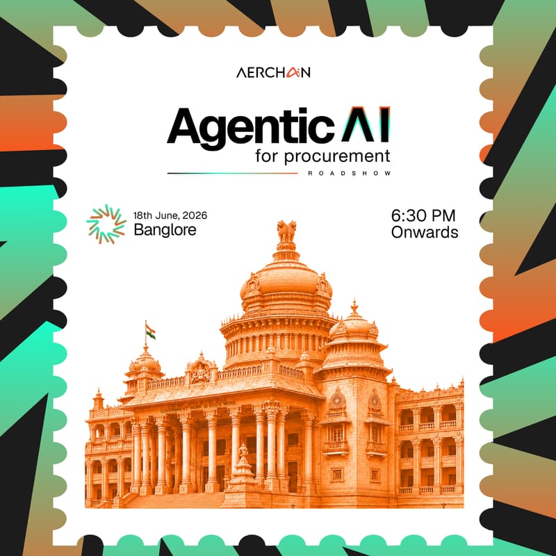 Cover Image for Agentic AI for Procurement Roadshow | Bangalore Edition