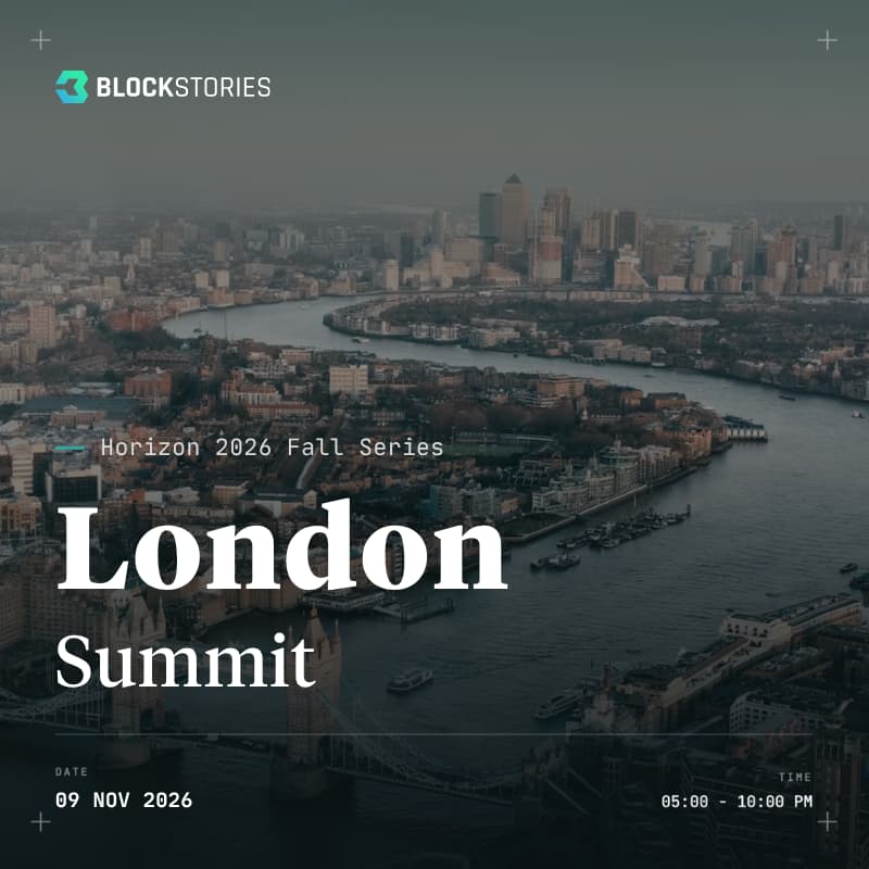 Cover Image for Blockstories Horizon 2026: London Summit π¬π§