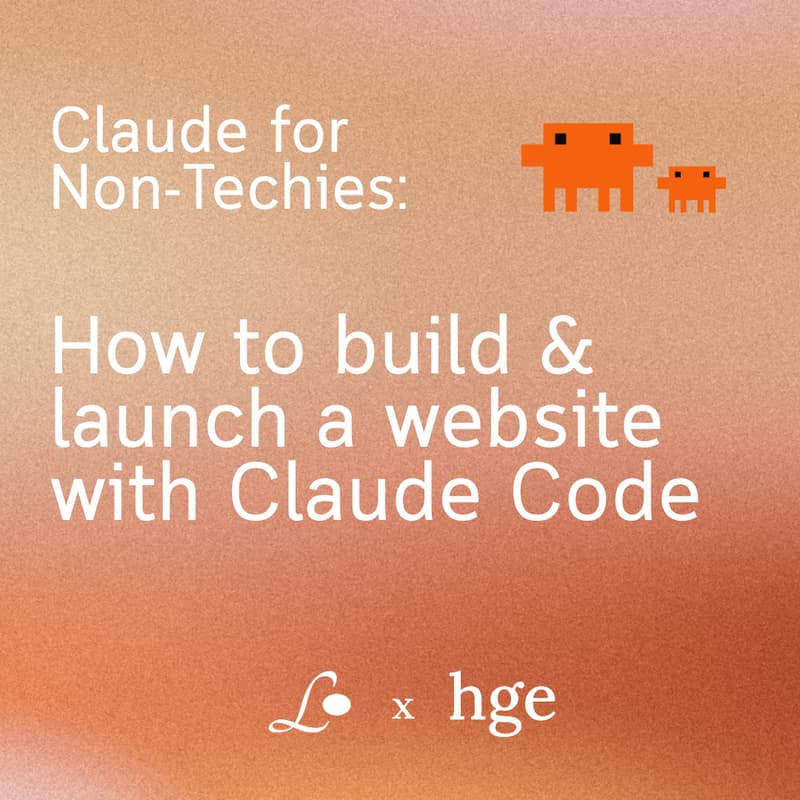 Cover Image for Claude for Non-Techies: How to Build a Website with Claude Code