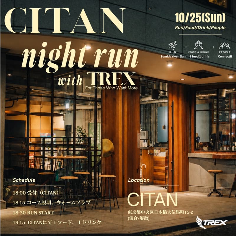 Cover Image for CITAN night run with TREX