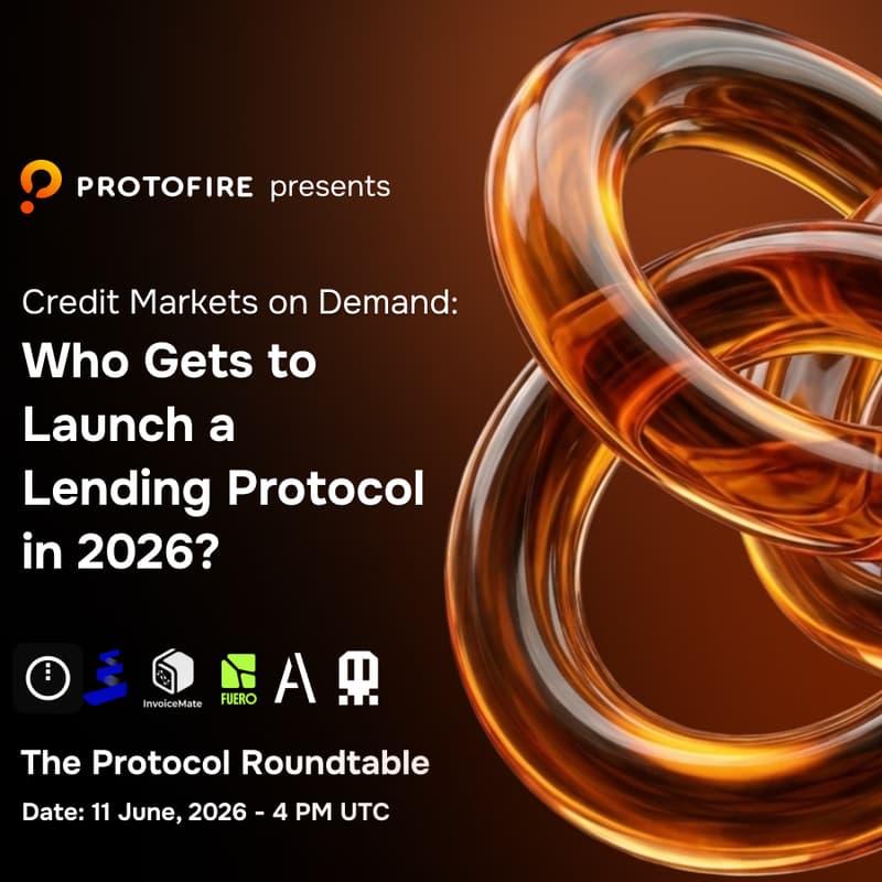 Cover Image for Credit Markets on Demand: Who Gets to Launch a Lending Protocol in 2026? (Protocol Roundtable Ep. 3)