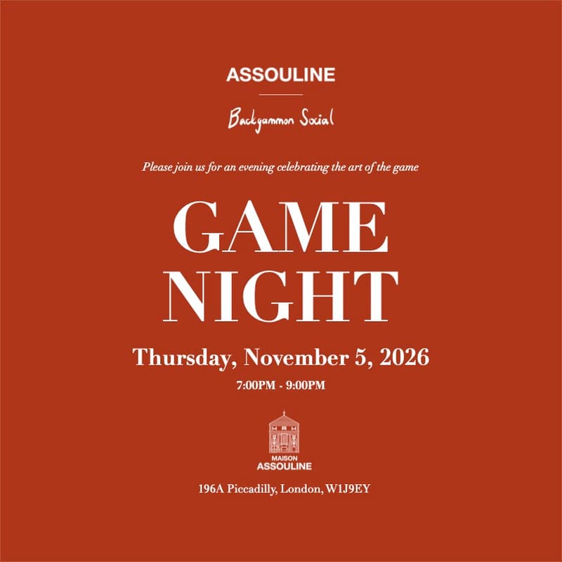 Cover Image for Backgammon Social x Assouline: The Art of the Game
