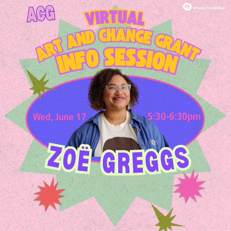 Cover Image for 6/17 Art and Change (ACG) Virtual Info Session