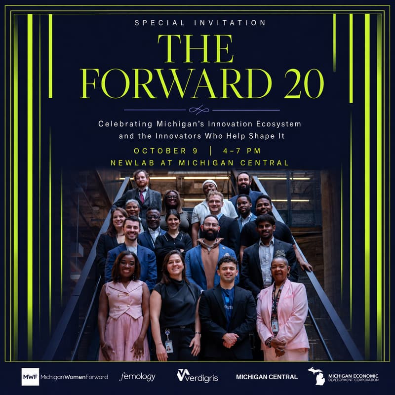 Cover Image for The Forward 20: Celebrating Michigan's Innovation Ecosystem