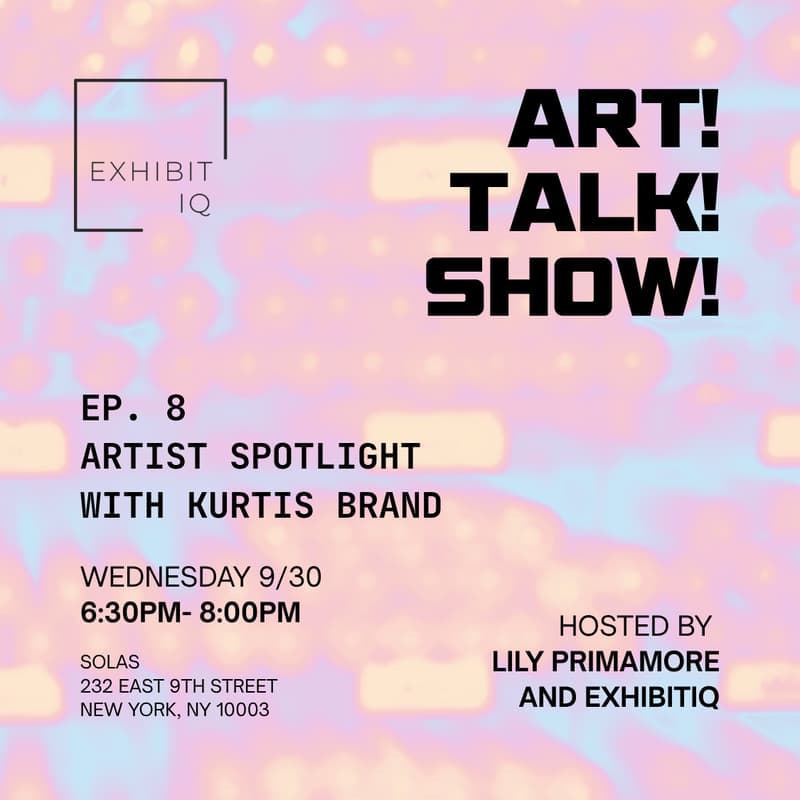 Cover Image for ART! TALK! SHOW! EP. 8: PROCESS IS VALUE: with Artist Kurtis Brand