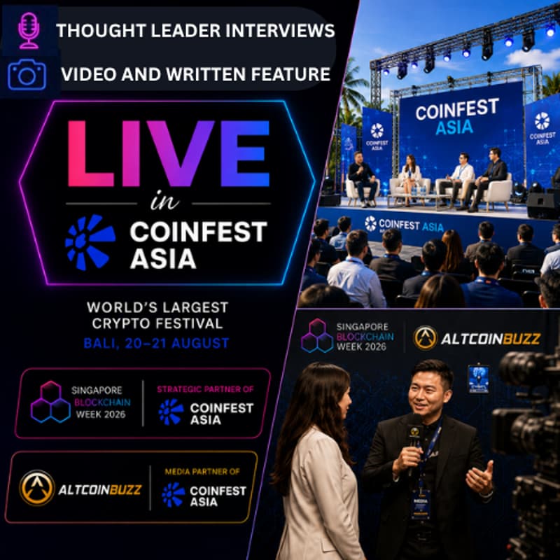 Cover Image for Interview and Feature With Singapore Blockchain Week and Altcoin - Confest Edition (Bali)