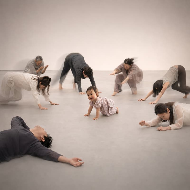 Cover Image for Little Lifeform Model: Baby Yoga Led by a One-Year-Old