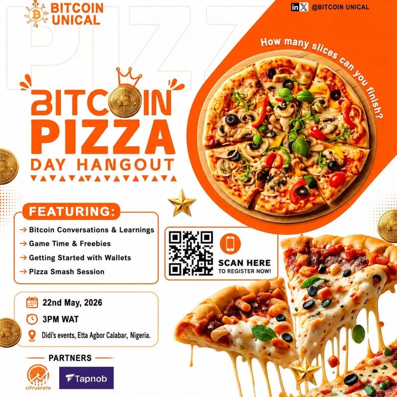Cover Image for BITCOIN PIZZA DAY 🍕