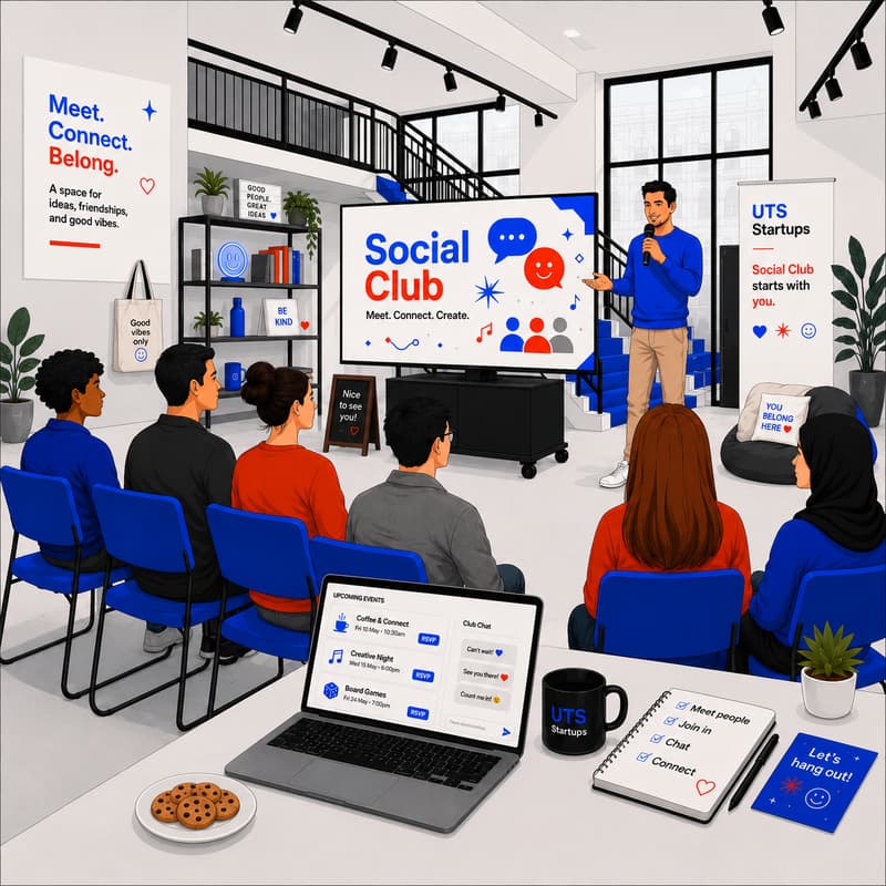 Cover Image for Fridays @UTS Startups: Social Club