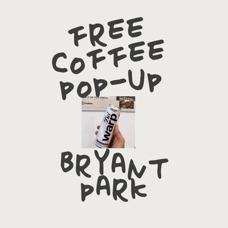 Cover Image for warp coffee pop-up
