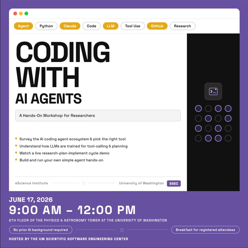 Cover Image for Coding with AI Agents: A Hands-On Workshop for Researchers
