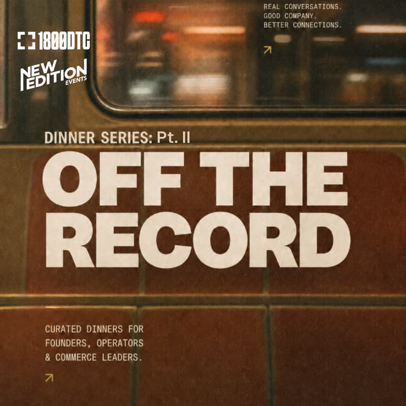 Cover Image for Off The Record Dinner: Pt.II