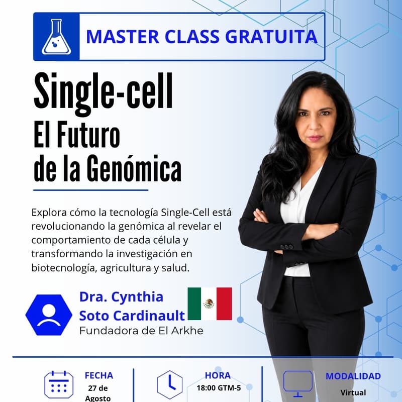 Cover Image for Single-cell: El Futuro de la Genómica