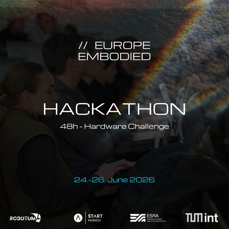 Cover Image for EUROPE EMBODIED Hackathon - 48h Hardware Challenge