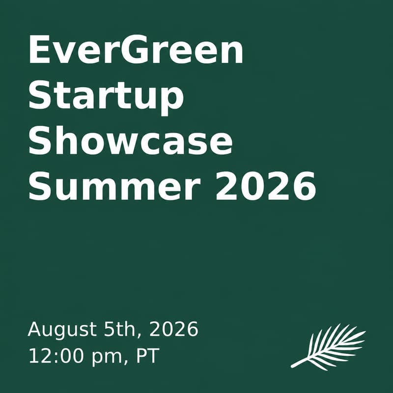 Cover Image for Evergreen Startup Showcase