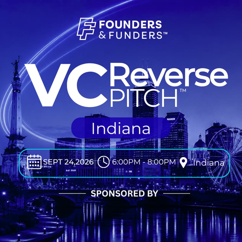 Cover Image for Founders & Funders: IND VC Reverse Pitch