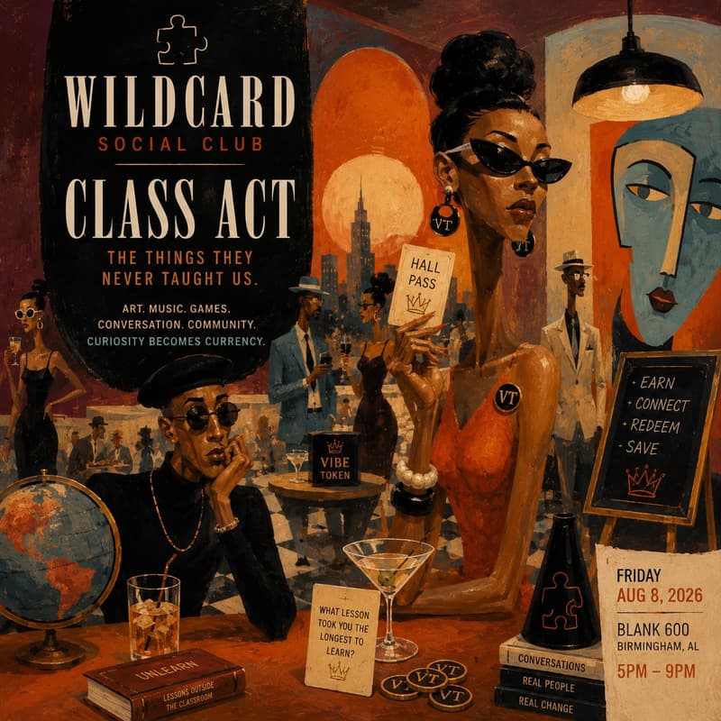 Cover Image for Wildcard Social Club: Class Act - Recess for Grownups.
