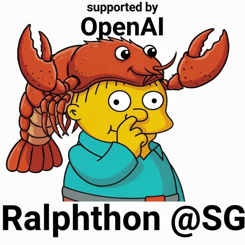 Cover Image for Ralphthon @SG supported by OpenAI