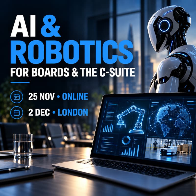 Cover Image for AI and Robotics for Boards and the C-Suite