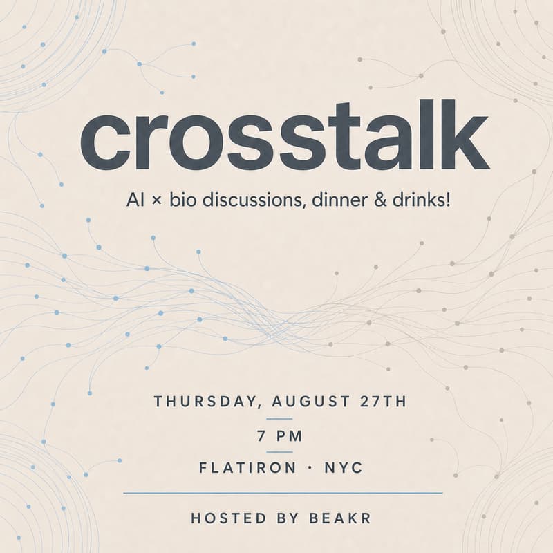 Cover Image for Crosstalk: AI x Bio Night