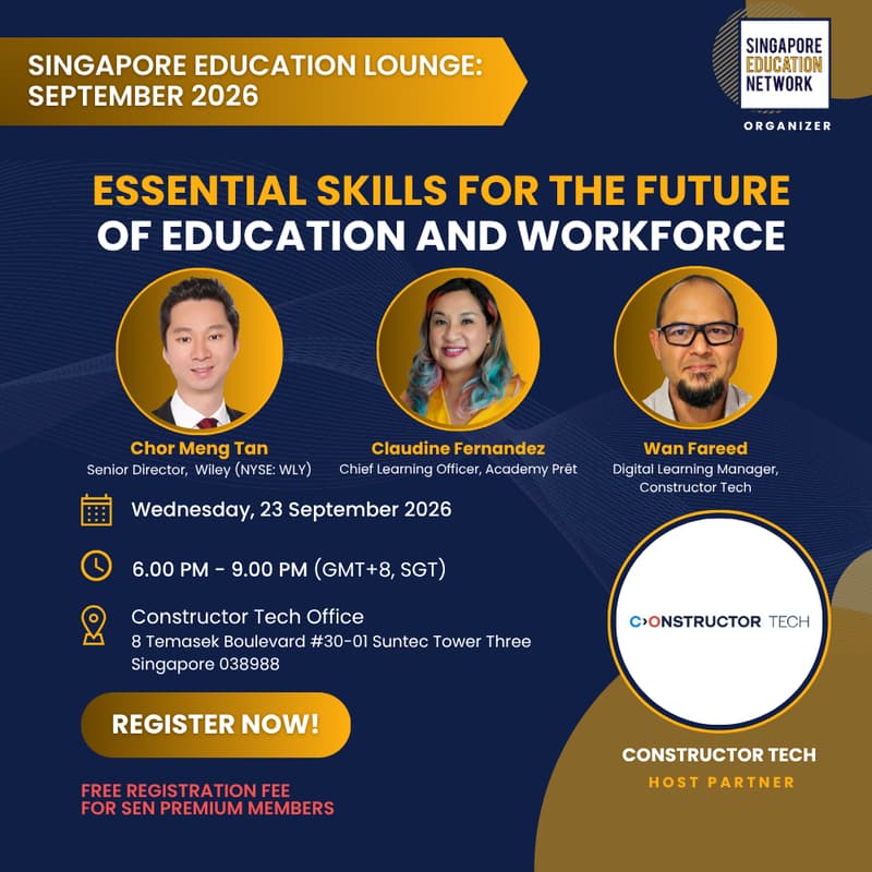 Cover Image for Singapore Education Lounge: September 2026