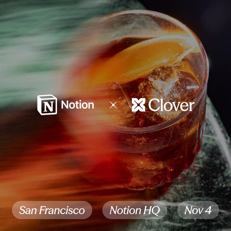 Cover Image for Notion x Clover: Security Leaders Building for the AI Era