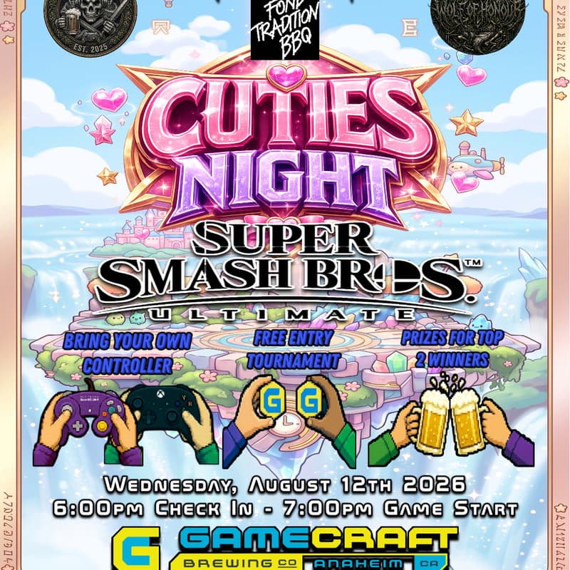 Cover Image for Super Smash Bros Ultimate Cutie's night