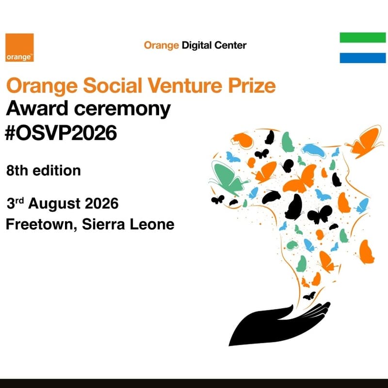 Cover Image for Orange Social Venture Prize (OSVP) 2026