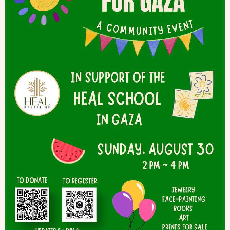 Cover Image for Art-Making for Gaza: A Community Event