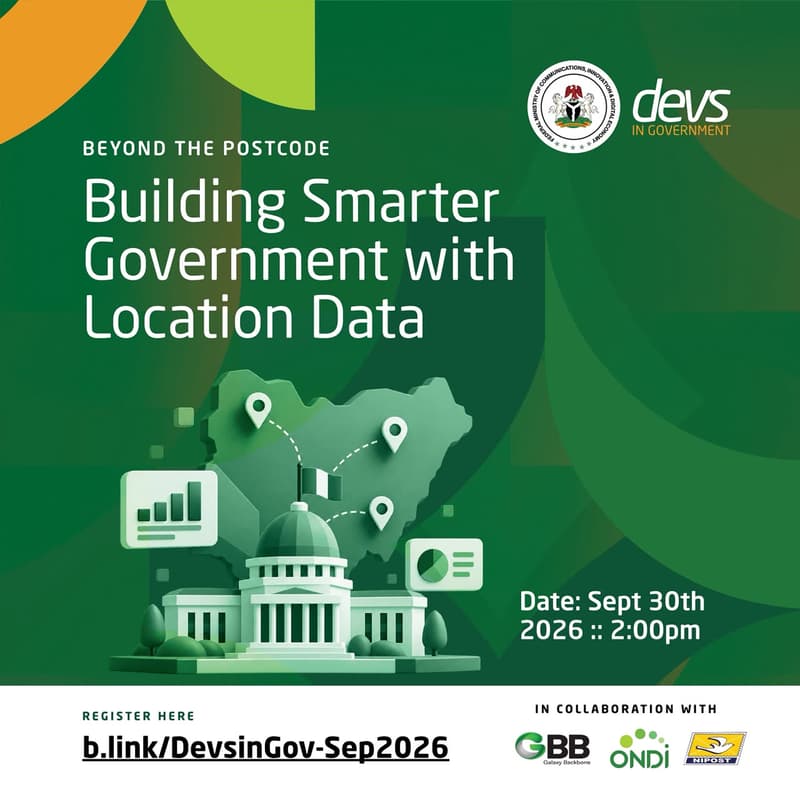 Cover Image for DevsInGovernment September 30th Event - Beyond the Postcode: Building Smarter Government with Location Data