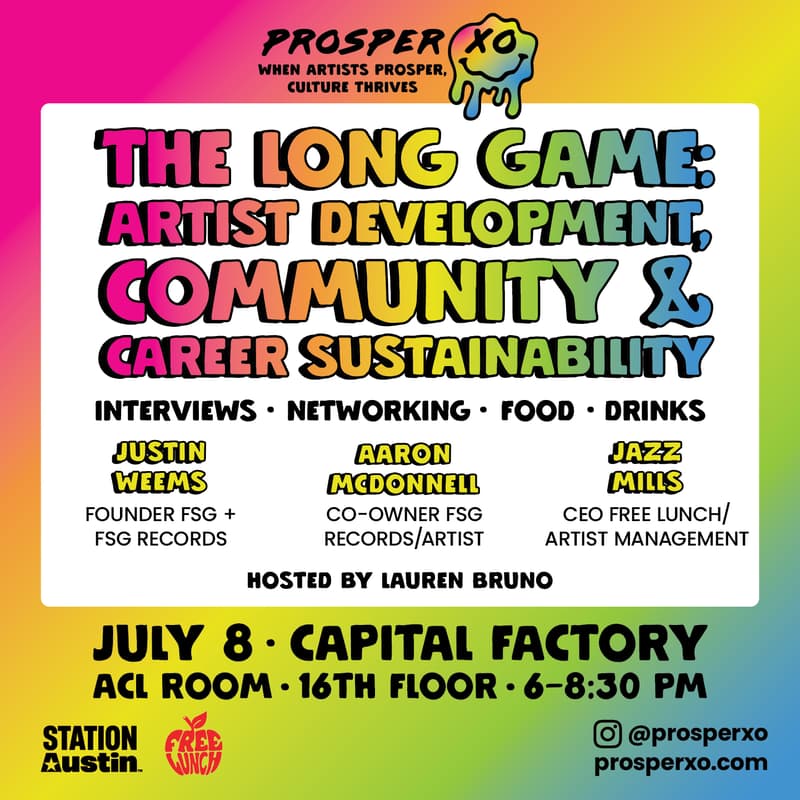 Cover Image for The Long Game: Artist Development, Community, & Career Sustainability