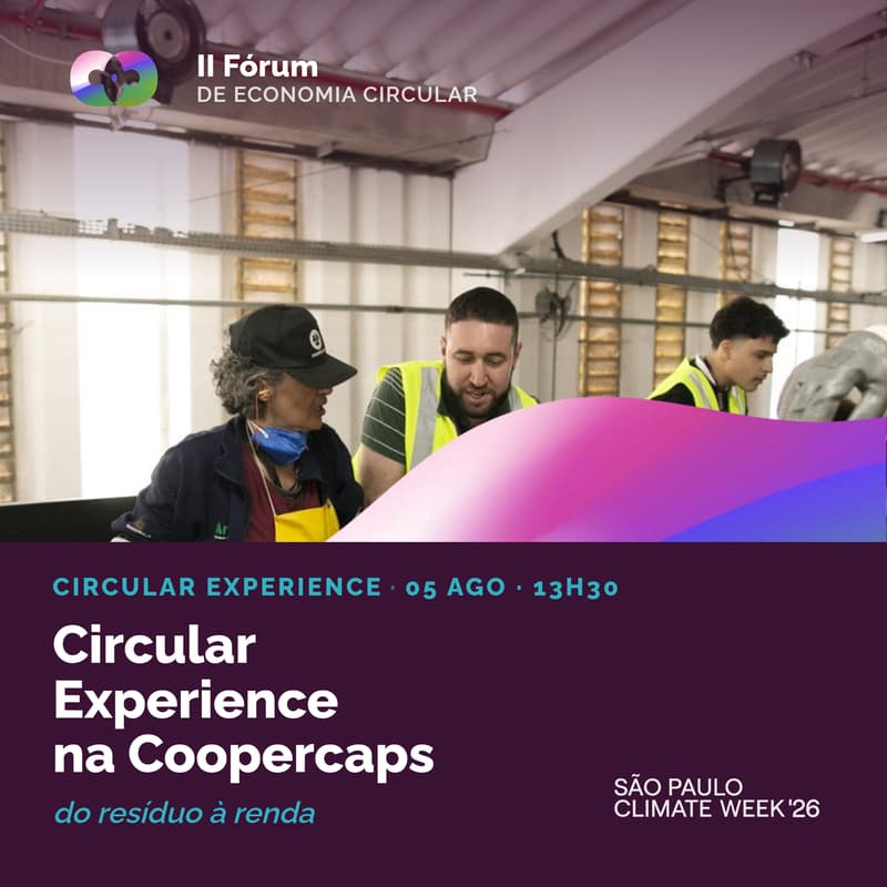 Cover Image for Circular Experience na Coopercaps (exclusivo para convidados)