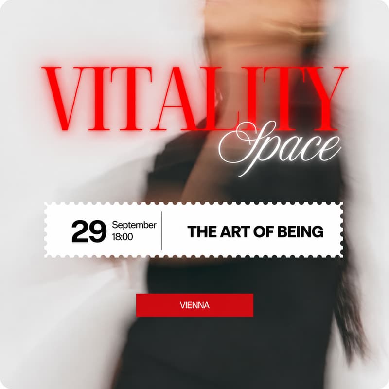 Cover Image for {VITALITY SPACE}. The Art Of Being