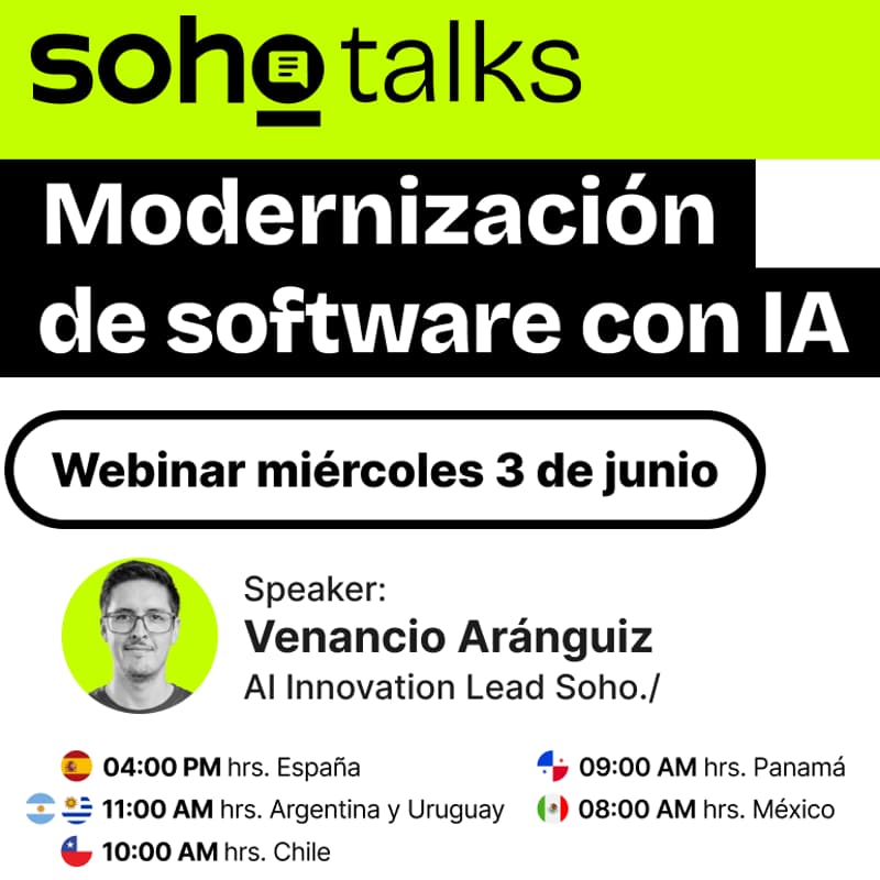 Cover Image for Webinar: Modernización de Software con IA
