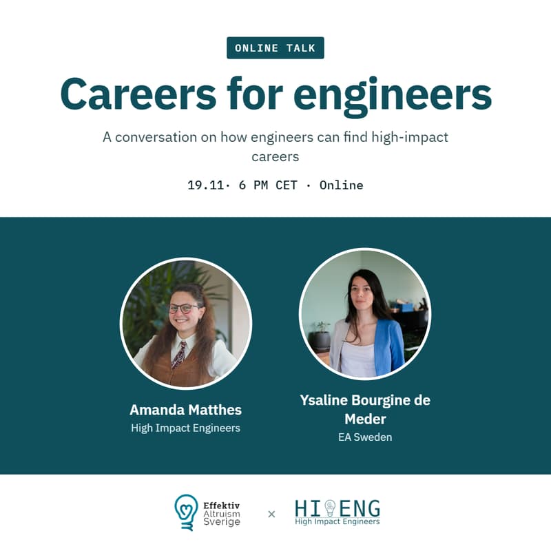 Cover Image for High Impact Engineers : career talk