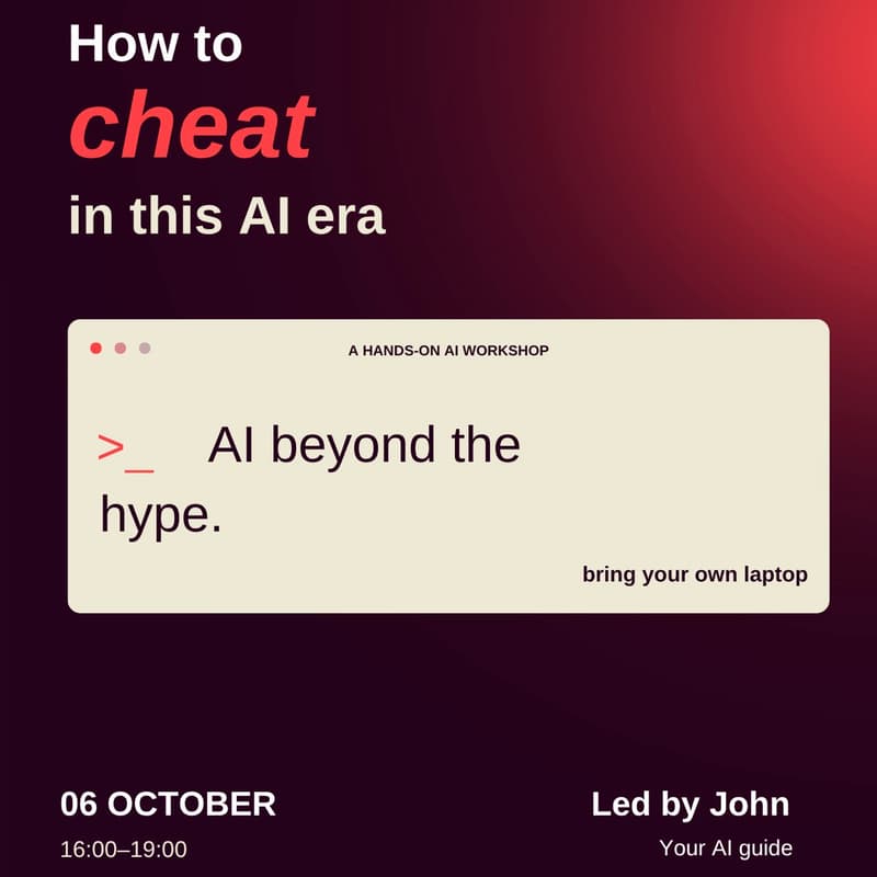 Cover Image for AI Workshop