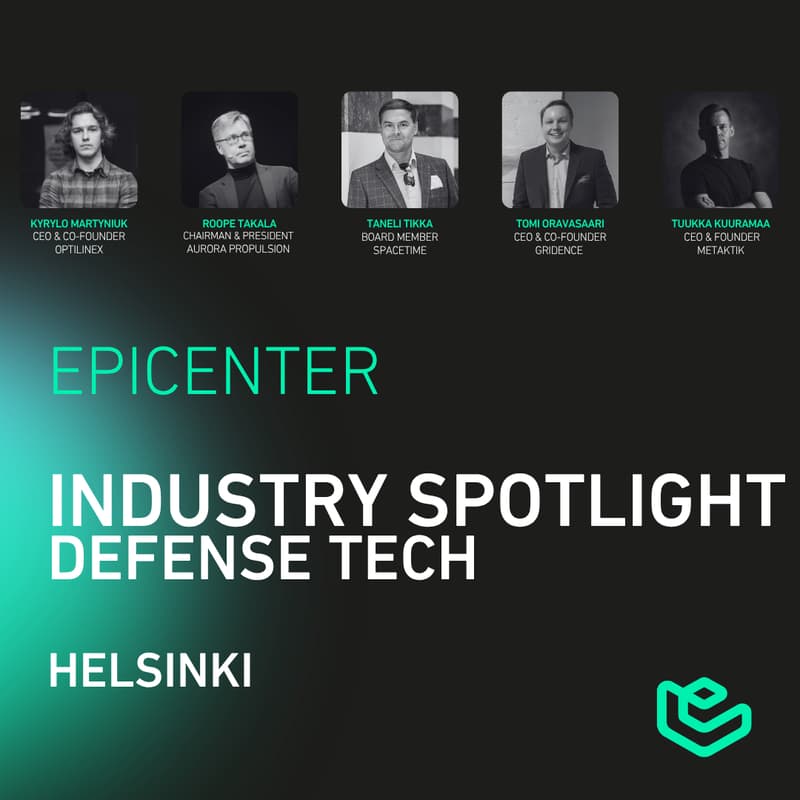 Cover Image for INDUSTRY SPOTLIGHT Defense Tech - Helsinki