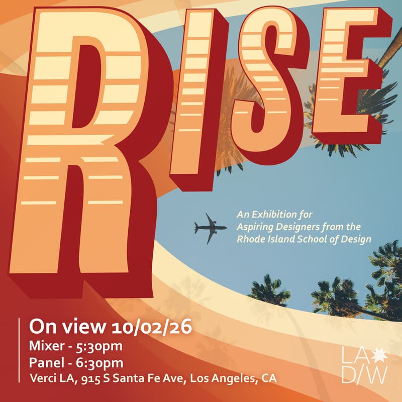 Cover Image for RISE - AN EXHIBITION FOR ASPIRING DESIGNERS FROM RISD