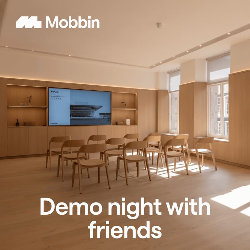 Cover Image for Demo night with friends by Mobbin