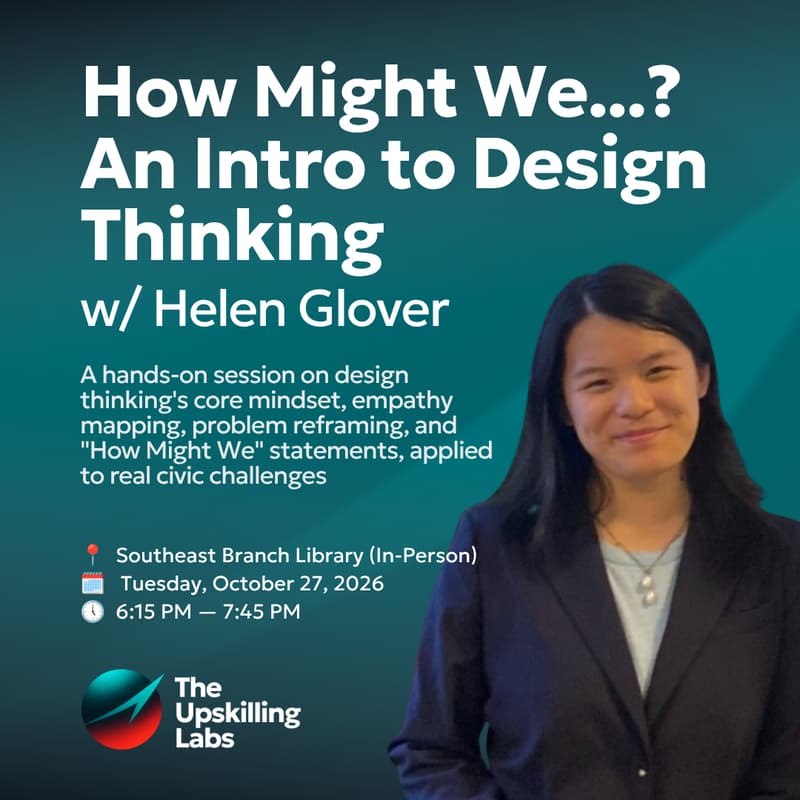 Cover Image for How Might We...? An Intro to Design Thinking
