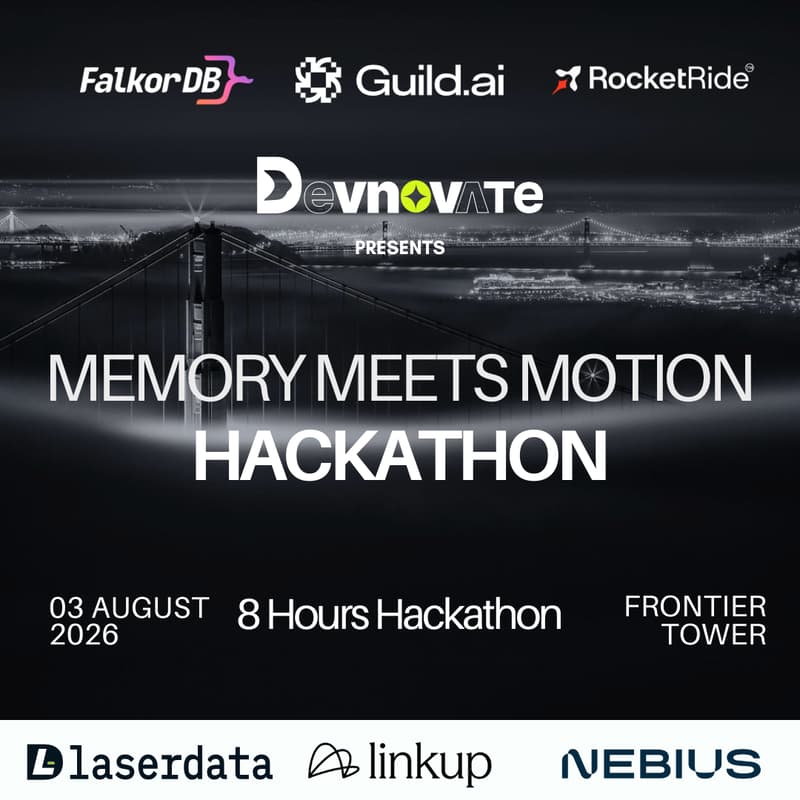 Cover Image for Memory Meets Motion: Hackathon - Open Registration