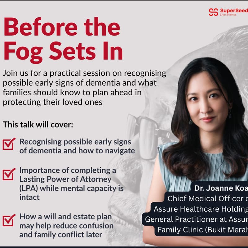 Cover Image for Before the Fog Sets InUnderstanding Dementia & Protecting Your Legacy