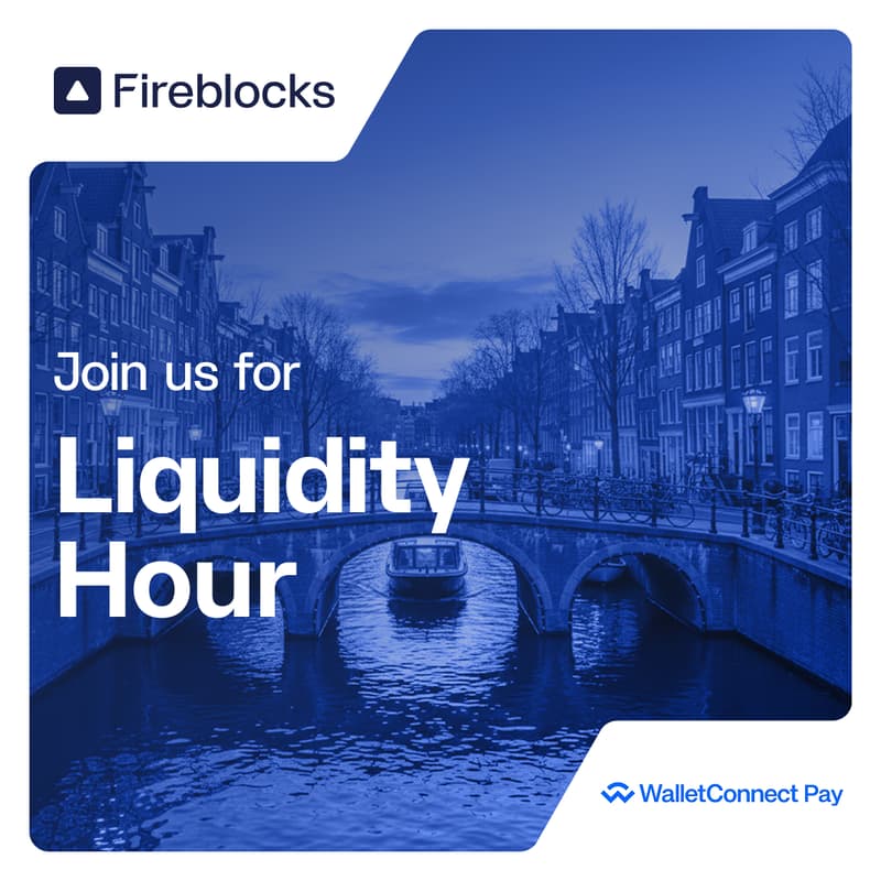 Cover Image for 🍻Liquidity Hour: With Fireblocks and WalletConnect