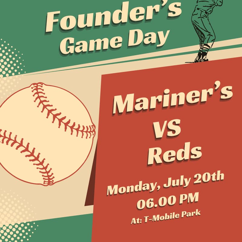 Cover Image for Founder's Game Day @ T-Mobile Park Suite